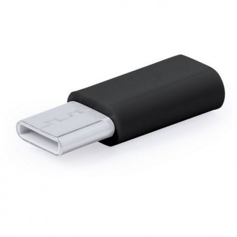 Micro USB to USB-C Adapter 145765 - Color: Black