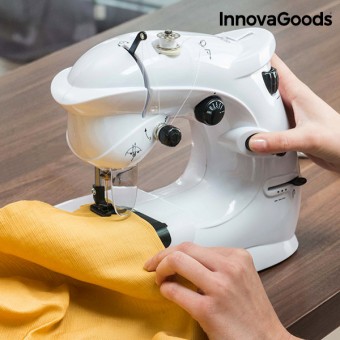 InnovaGoods Compact Sewing Machine 6 V 1000 mA White