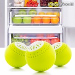 InnovaGoods Fragrance Balls for the Fridge - Pack of 3 pcs.