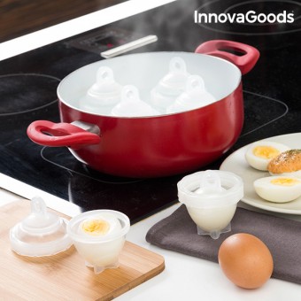 InnovaGoods Egg Boiler Set - Pack of 7
