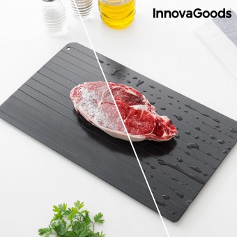 Quick food thaw plate