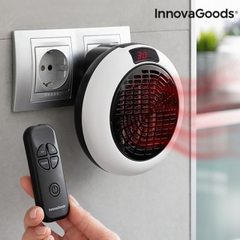 InnovaGoods Remote Control Heater with Connector 600W