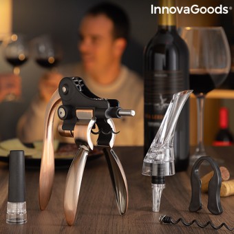Set of Wine Accessories Servin InnovaGoods 5 Parts