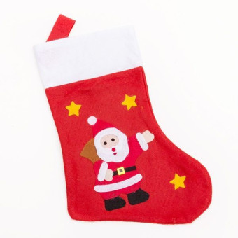 Christmas sock with motif