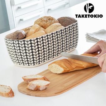 Bread box with bacon board