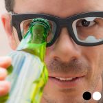 Funny beer picking glasses