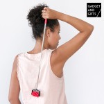 Massage roll with telescopic rod