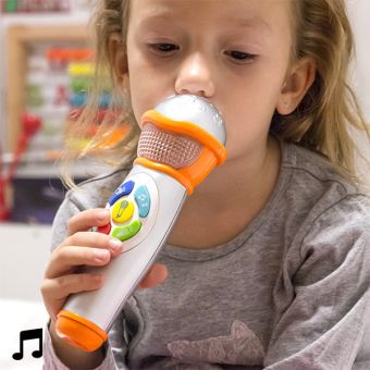 Handheld Microphone with Light and Sound for Children
