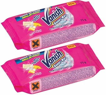 Vanish Super Bar Stain Remover - Laundry Bar Soap - 75 g