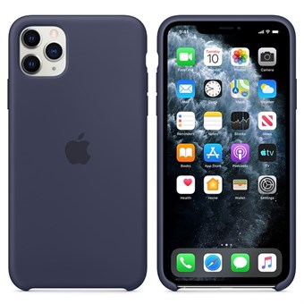 iPhone 11 Pro Silicone Case - Navy Blue