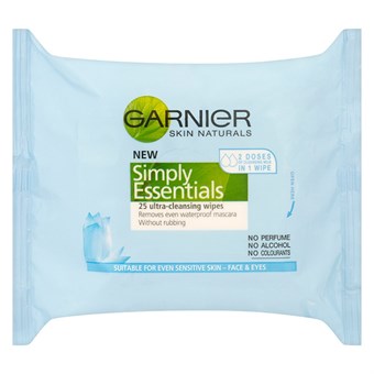 Garnier Skin Active Simply Essential Wipes - 25 pcs.