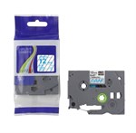 Brother Compatible TZ 231 - Black text White tape 12mm x 8 m