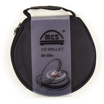 Nylon Zipper CD Case 20 pcs