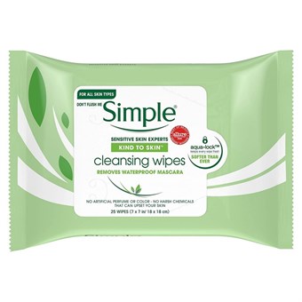 Simple Wipes Cleansing - 25 pcs.