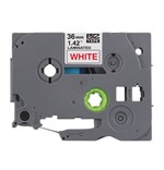 Brother Compatible TZ 231 - Black text White tape 12mm x 8 m