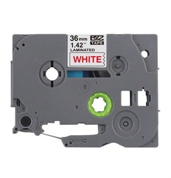 Brother Compatible TZ 231 - Black text White tape 12mm x 8 m