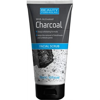 Beauty Formulas Charcoal Facial Scrub Face Scrub - 150 ml