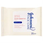 Johnson's Makeup Be Gone Extra-Sensitive Wipes - Makeup Remover - 25 pcs