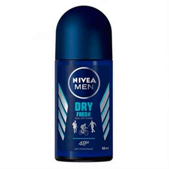 Nivea Men - Deodorant Roll On - 50 ml - Dry Fresh - 48 H