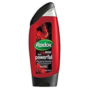 Radox Men 2-in-1 Shower Gel & Shampoo Feel Powerful - 250ml