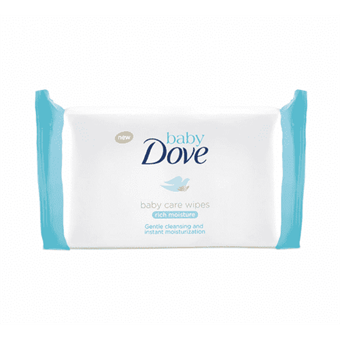 Dove Baby Care Moisture Wipes - 50 pcs