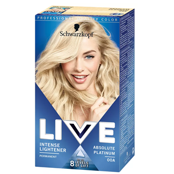 Schwarzkopf LIVE Intense Permanent Color - 00A Absolut Platinum