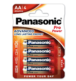 Panasonic Pro Power Alkaline AA batteries - 4 pcs