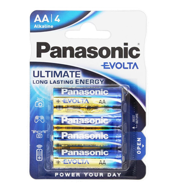 Panasonic Evolta AA / LR06 / Mignon batteries - 4 pcs