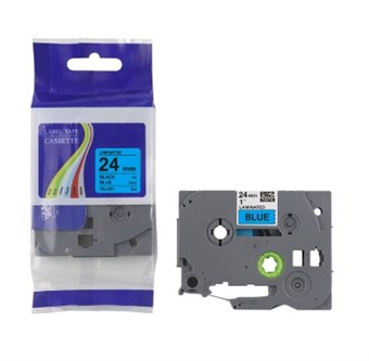 Brother Compatible TZ 231 - Black text White tape 12mm x 8 m