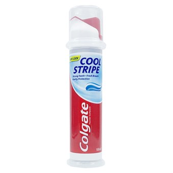 Colgate Cool strip Toothpaste w / pump - 100 ml