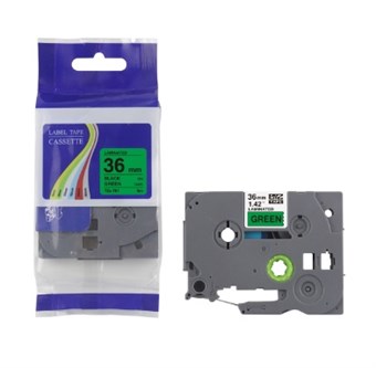 Brother Compatible TZ 231 - Black text White tape 12mm x 8 m