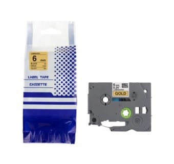 Brother Compatible TZ 231 - Black text White tape 12mm x 8 m