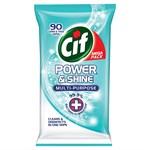 Cif Power & Shine Multi-Purpose Anti-bacterial Cleaning Wipes - 90 pcs