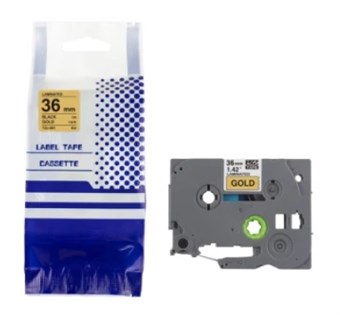 Brother Compatible TZ 231 - Black text White tape 12mm x 8 m