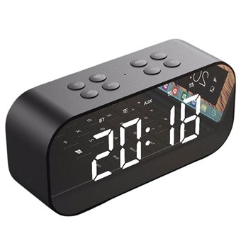Bluetooth Speaker w / Alarm Clock