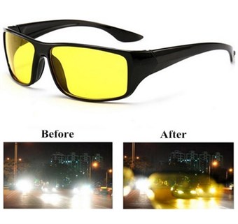 Anti-Glare Night Vision Driver Goggles Night Driving Enhanced Light Glasses Fashion Sunglasses Goggles Car Accessries