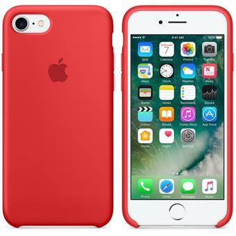 iPhone 7 / iPhone 8 Silicone Case - Red