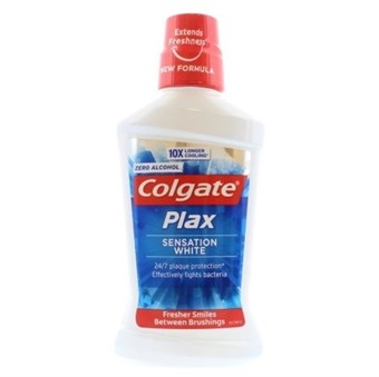 Colgate Mouthwash - Peppermint - SENSATION WHITE - 500 ml