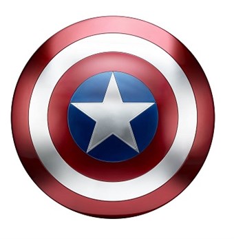 Avengers Captain America Child Shield / Adult Shield - Incl. Sound Effects