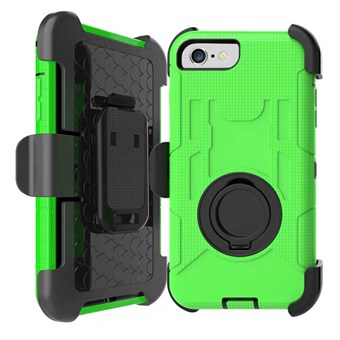Hard Shield Case with belt clip for iPhone 7 / iPhone 8 - Green