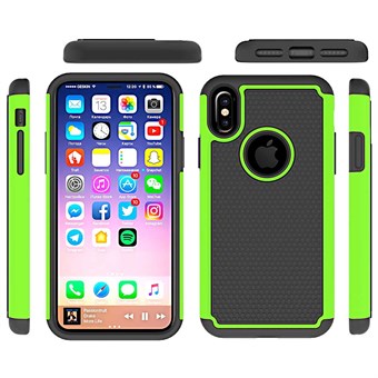 Hot Bubble Hardcase in TPU for iPhone X / iPhone Xs - Green