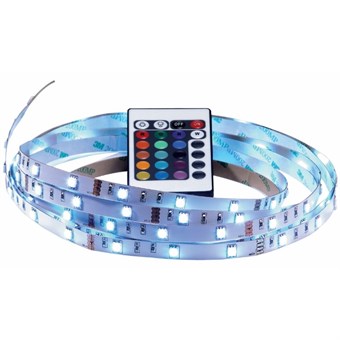 Color LED strip with Remote control - 2 meters