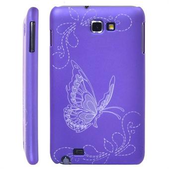 Galaxy Note Butterfly cover (Purple)