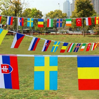 Flag Guard with 50 Countries Flag
