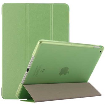 Silky Trifold Case in Imitation Leather for iPad Air and iPad 9.7 "- Green
