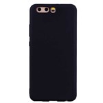 Classy Soft Cover in TPU Plastic and Silicone for Huawei P10 - Black