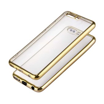 Smooth Sublime Cover in Soft TPU Plastic and Silicone for Huawei P10 Plus (Gold)