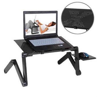 360 ° Portable PC Table with Mouse Mat