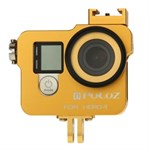 Puluz® Aluminum Shell Hero 4 - Gold