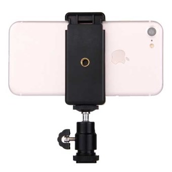PULUZ® Tripod Head w / Mobile Clamp for GoPro and Smartphone